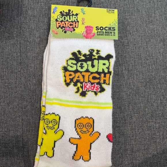 Sour Parch Kids Men’s Socks Size 6-12 - Picture 1 of 1